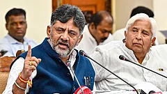 Karnataka CM DK Shivakumar - PTI/CORR